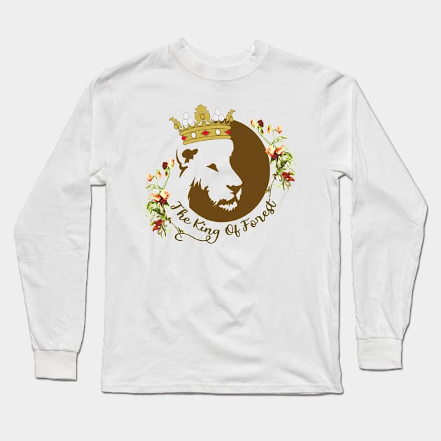 The king of forest Long Sleeve T-Shirt by RAK20